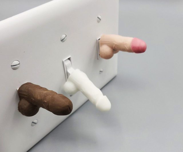 Penis Light Switch Cover